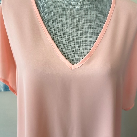 HARPER 🍑PEACH🍑 SLIP ON TOP SIZE MEDIUM 🌟EUC🌟 - Picture 3 of 11